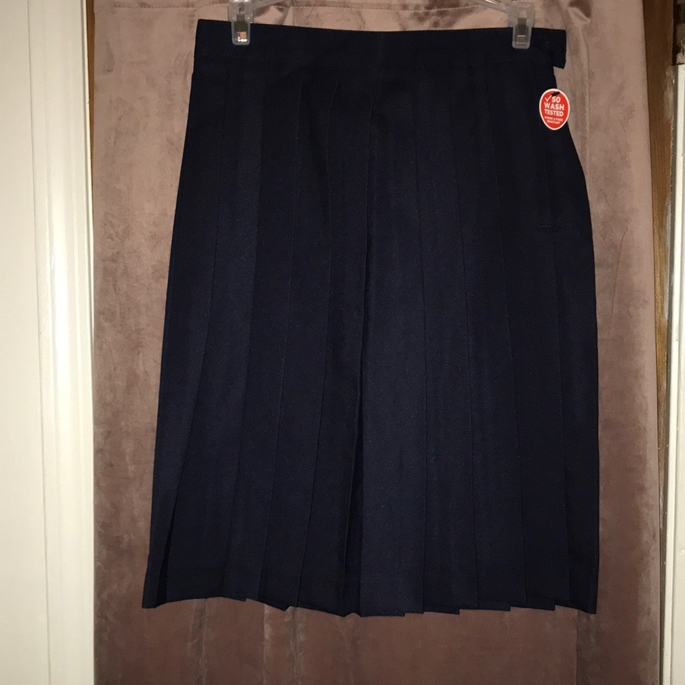 Pleated School Uniform Skirt